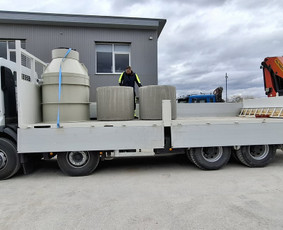 Krovinių pervežimas - Fiskaro, krano nuoma! - 2