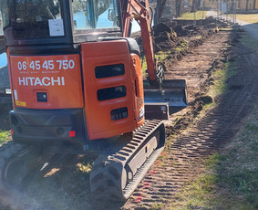 Statybos, apdaila - Mini 2,8t ekskavatoriaus nuoma su operatorium - 3