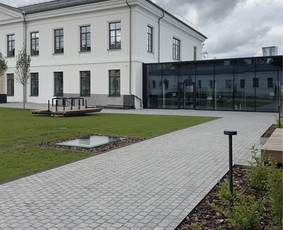 Aplinka, sodas - Trinkeliu klojimas - 2