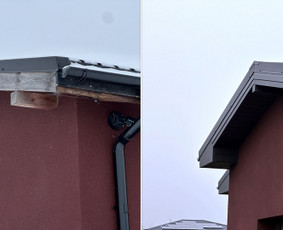 Statybos darbai - &Scaron;laitiniai stogai, ventiliuojami fasadai, skardinimo darbai. - 2