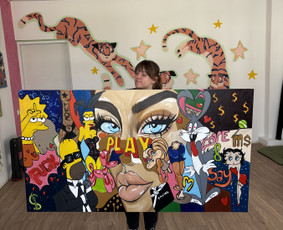 Piešimas/tapymas ant sienų, murals, piešimas ant stiklo / Samanta Lukauskaitė / Darbų pavyzdys ID 4381855
