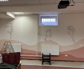 Piešimas/tapymas ant sienų, murals, piešimas ant stiklo / Samanta Lukauskaitė / Darbų pavyzdys ID 4381859