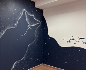Piešimas/tapymas ant sienų, murals, piešimas ant stiklo / Samanta Lukauskaitė / Darbų pavyzdys ID 4381879
