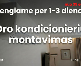 Santechnikai, santechnikos darbai - Oro kondicionierių montavimas - 1