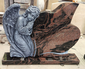 Paminklai kapams, antkapiai - Paminklai,granito plok&scaron;tės kapams. - 1