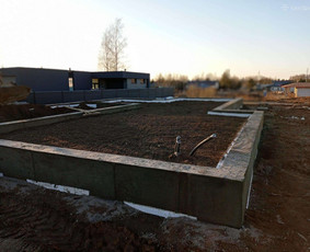 Pamatų liejimas, įrengimas - Pamatų Ir Atraminių sienų Įrengimas, visi betonavimo darbai - 1