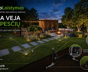 Laistymo sistemos, įrengimas - Automatinės vejos laistymo sistemos&ndash; įrengimas Prolaistymas - 1