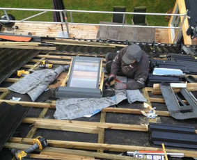 Stoglangių montavimas - Bituminiai stogai- fasadai. Pilnas irengimas, remontas. - 1