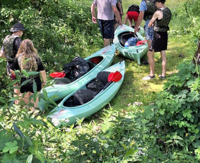 Baidarių nuoma - Baidarių nuoma Verknės upe, stovyklavietė - 3