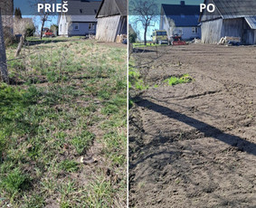 Statybos, apdaila - Žemės frezavimas / Žolės pjovimas kiti Gerbuvio darbai - 4