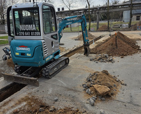 Statybos darbai - Mini ekskavatoriaus paslaugos - 1
