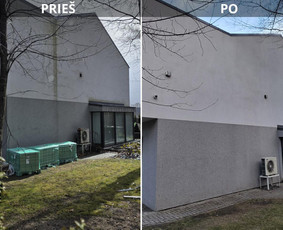 Valymo paslaugos - Trinkelių, grafiti valymas, fasado, stogo plovimas, dažymas. - 2