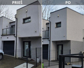 Valymo paslaugos - Trinkelių, grafiti valymas, fasado, stogo plovimas, dažymas. - 1