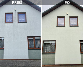 Terasos plovimas, atnaujinimas - Trinkelių, stogo, fasado plovimas - 2