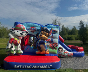 Batutų nuoma - Pripučiamų batutų nuoma &scaron;ventėms batutasvaikams - 1