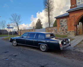 Senovinių automobilių nuoma - Cadillac Fleetwood Limousine nuoma su vairuotoju - 4