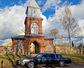 Senovinių automobilių nuoma - Cadillac Fleetwood Limousine nuoma su vairuotoju - 2