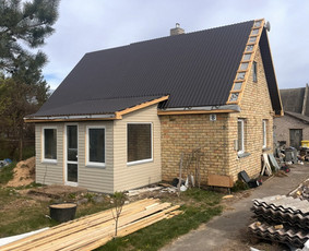 Statybos darbai - Stogu dengimas , kaminu skardinimas, skardinimo darbai - 3