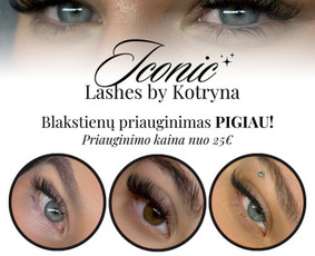 Klasikinis blakstienų priauginimas - Blakstienų Priauginimas - 1