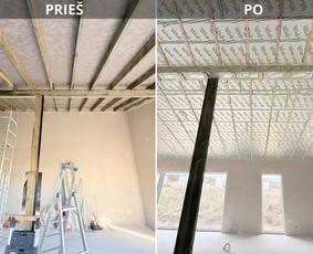 Statybos darbai - Stogų,perdangų,grindų,sienų &scaron;iltinimas - 2