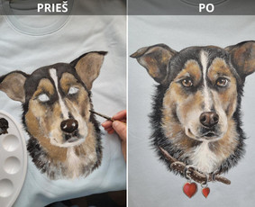 Portretų pie&scaron;imas i&scaron; nuotraukų - Dailininkė - 1