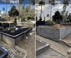 Kapų tvarkymas, priežiūra - Angelų vizija - kapų tvarkymas - 1