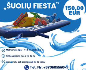 Batutų nuoma - Pripučiamų batutų nuoma Vilniuje - 4