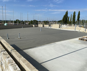 Statybos darbai - Grindų betonavimas - 3