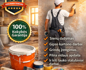 Statybos darbai - Statybos ir vidaus apdailos darbai - 1