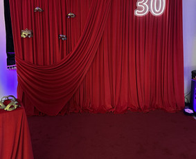 Foto sienelės nuoma - Dekoruojame vestuves, krik&scaron;tynas, jubiliejus, mergvakarius - 1