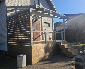 Karkasinai namai, terasos, stoginės ir kiti darbai. / Algirdas / Darbų pavyzdys ID 4386728