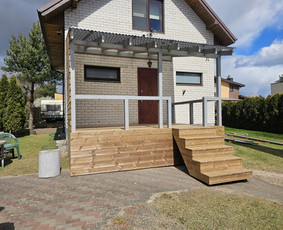 Karkasinai namai, terasos, stoginės ir kiti darbai. / Algirdas / Darbų pavyzdys ID 4386734