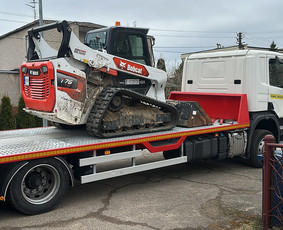 Statybinės technikos nuoma - Bobcato, Ratinio krautuvo, Racioko nuoma - 3