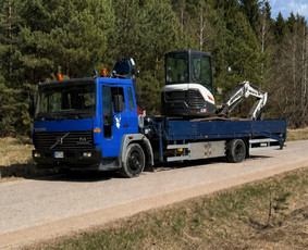 Transportas - Pervežimo paslaugos &ndash; fiskaras su 7m platforma - 1
