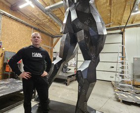 Skulptoriai - Individualios metalo ir stiklo skulptūros - 4