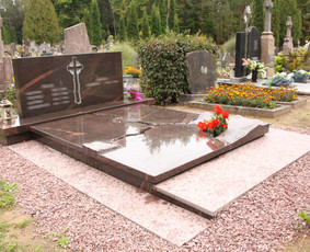 Paminklai kapams, antkapiai, granito plokštės / Žybartuva, UAB / Darbų pavyzdys ID 4387414