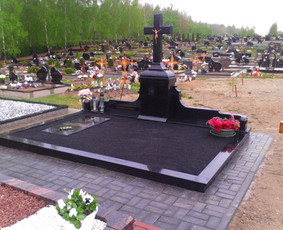 Paminklai kapams, antkapiai, granito plokštės / Žybartuva, UAB / Darbų pavyzdys ID 4387418