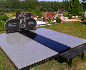 Paminklai kapams, antkapiai, granito plokštės / Žybartuva, UAB / Darbų pavyzdys ID 4387422