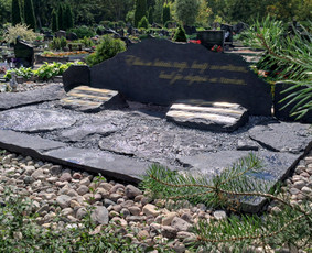 Paminklai kapams, antkapiai, granito plokštės / Žybartuva, UAB / Darbų pavyzdys ID 4387426