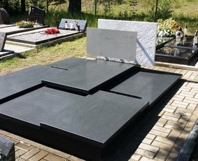 Paminklai kapams, antkapiai, granito plokštės / Žybartuva, UAB / Darbų pavyzdys ID 4387428