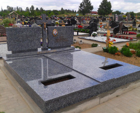 Paminklai kapams, antkapiai, granito plokštės / Žybartuva, UAB / Darbų pavyzdys ID 4387432