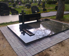 Paminklai kapams, antkapiai, granito plokštės / Žybartuva, UAB / Darbų pavyzdys ID 4387448