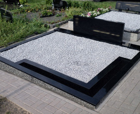 Paminklai kapams, antkapiai, granito plokštės / Žybartuva, UAB / Darbų pavyzdys ID 4387450