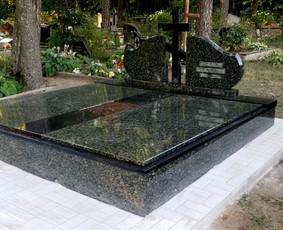 Paminklai kapams, antkapiai, granito plokštės / Žybartuva, UAB / Darbų pavyzdys ID 4387456