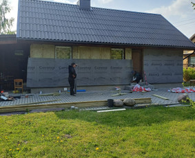 Stogdengiai, stogo darbai - Строительная бригада - 2