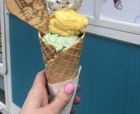 Maitinimas, maistas &scaron;ventėms - I&scaron;skirtinio dizaino ledų vagonėlis - 4