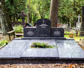Paminklai kapams, antkapiai, granito plokštės / Žybartuva, UAB / Darbų pavyzdys ID 4387796