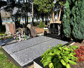 Paminklai kapams, antkapiai, granito plokštės / Žybartuva, UAB / Darbų pavyzdys ID 4387810