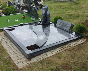 Paminklai kapams, antkapiai, granito plokštės / Žybartuva, UAB / Darbų pavyzdys ID 4387960