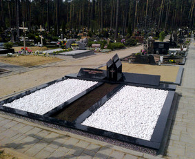 Paminklai kapams, antkapiai, granito plokštės / Žybartuva, UAB / Darbų pavyzdys ID 4387966